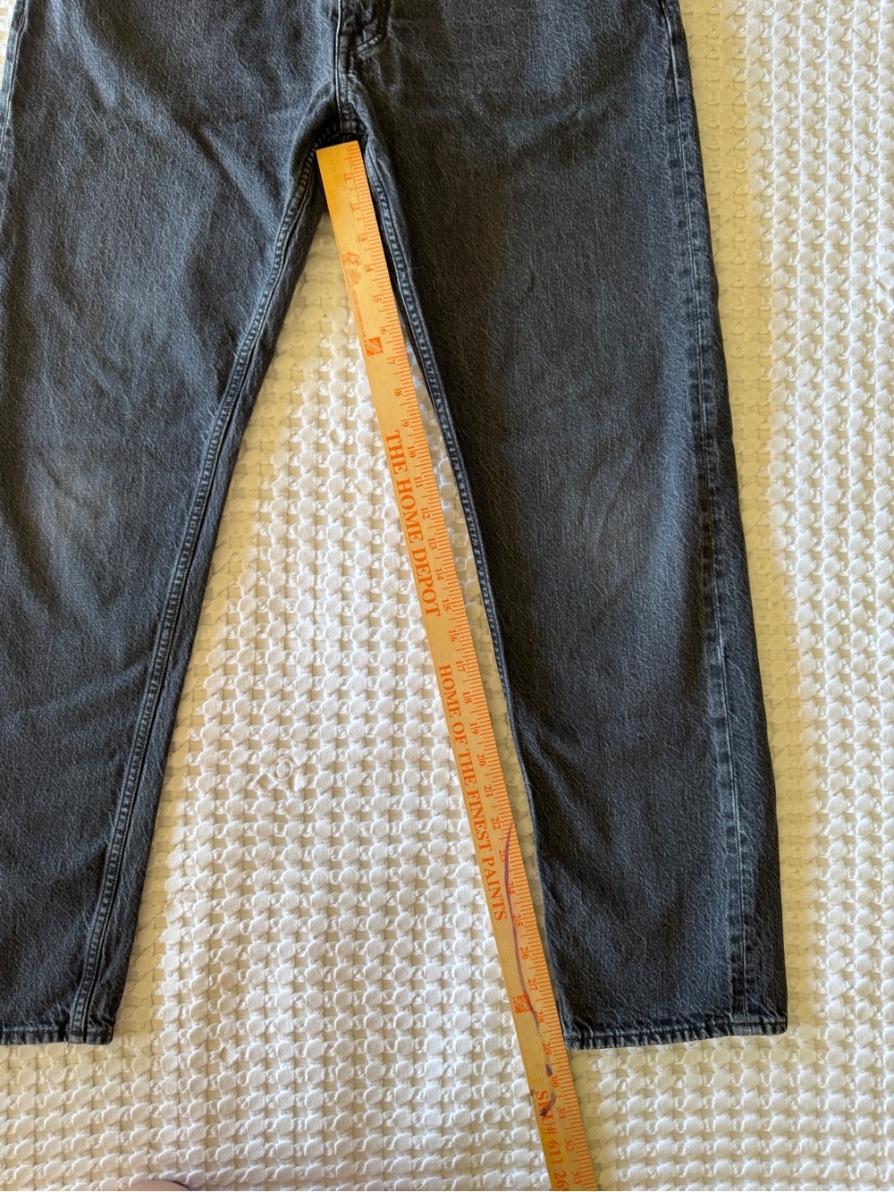 Closed Men’s 36 Black Wash Tapered Jeans Made in Italy - Picture 4 of 9